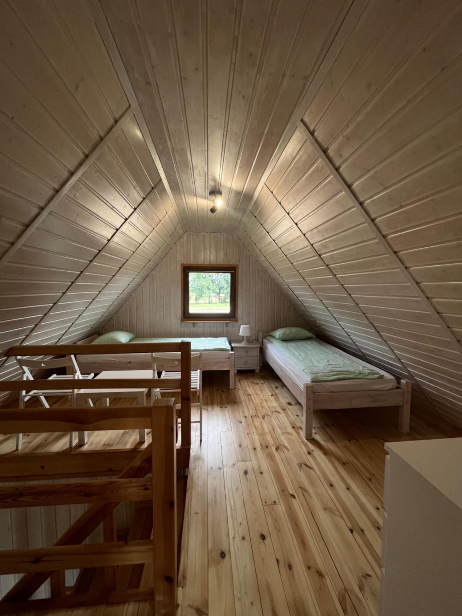 Pod Debami Domki ,Pokoje,Nauka Jazdy Konnej Sarbsk Obok Leby Ngoại thất bức ảnh